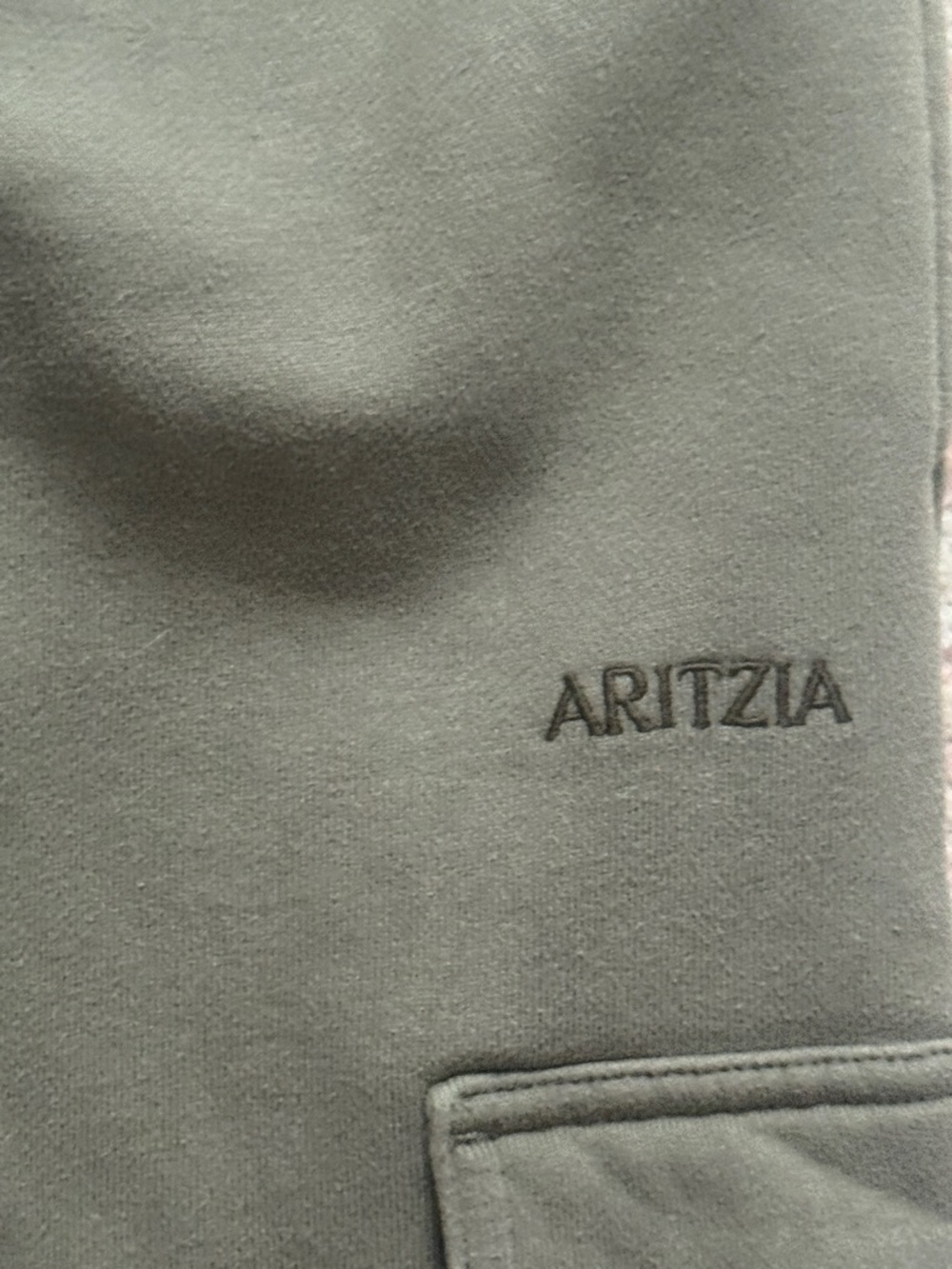 Aritzia Olive Green sweat pants